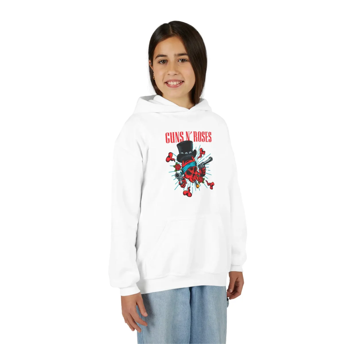 Sweatshirt com Capuz Criança Guns N’ Roses